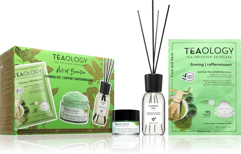 Teaology Matcha Tea Set rassodante confezione regalo 3 pezzi