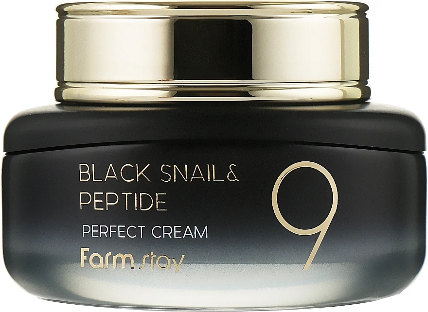 Crema viso antietà alla bava di lumaca nera e peptidi