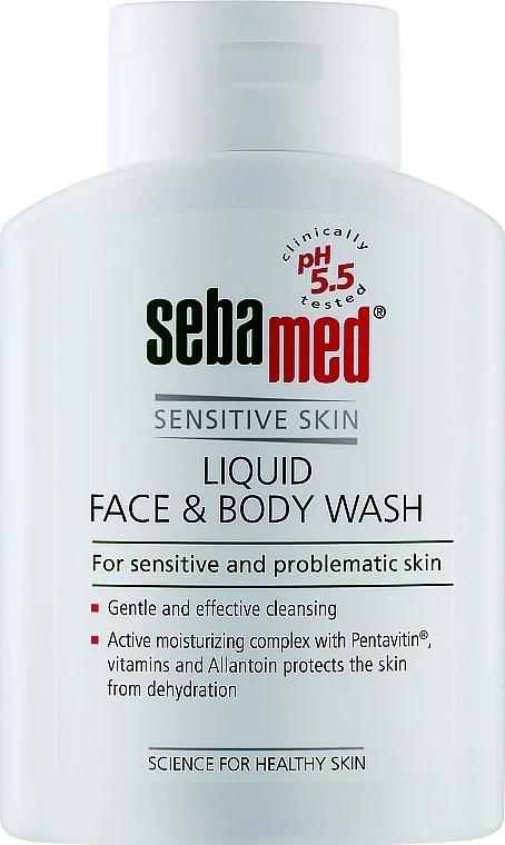 Lozione detergente viso e corpo con dosatore