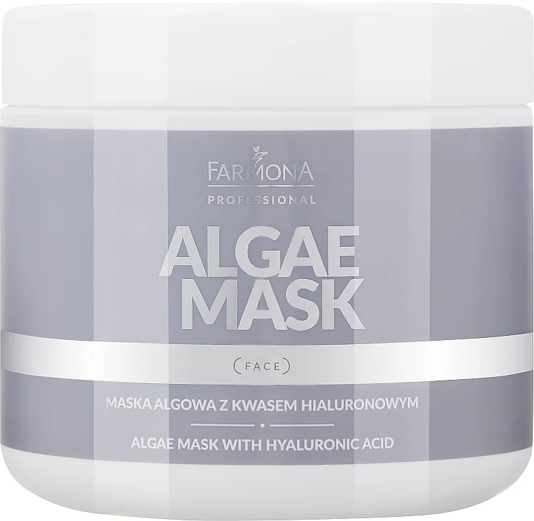 Maschera alle alghe e acido ialuronico