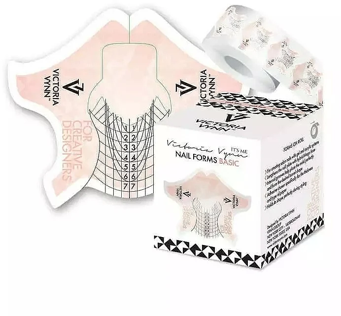 Forme per estensione unghie, 400 pz