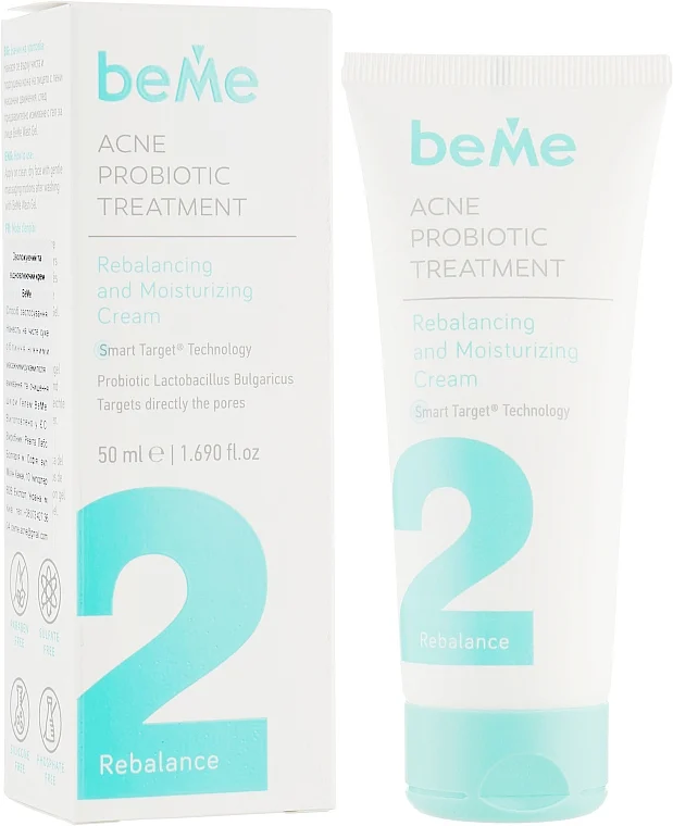Crema idratante e rigenerante anti acne 2