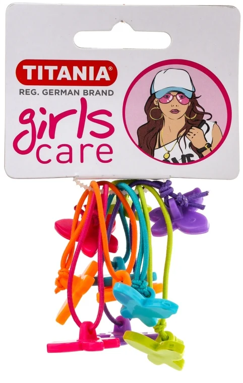 Elastici per capelli Butterfly, 5 pz