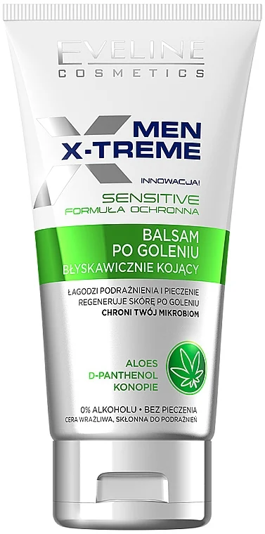 Balsamo dopobarba lenitivo per pelli sensibili