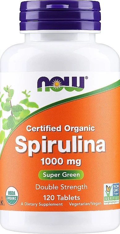 Integratore Naturale "Spirulina" 1000 mg in compresse