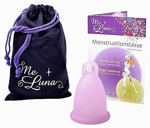 Coppetta mestruale, taglia L, rosa