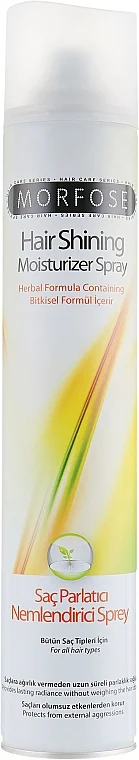 Spray idratante e lucidante capelli