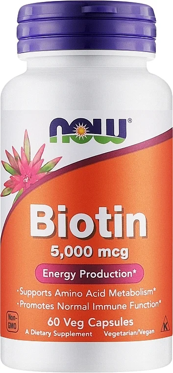 Integratore alimentare "Biotina 5000 mcg"