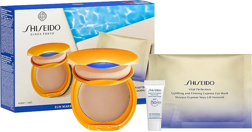 Shiseido Suncare Honey (found/12g + cr/5ml + eye/mask/1szt)