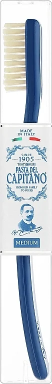 Spazzolino da denti 1905, medio duro, blu