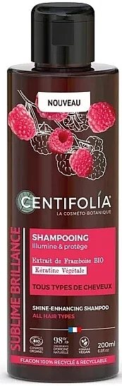 Shampoo illuminante protettivo "Lampone e cheratina"