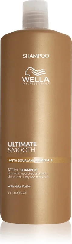 Wella Professionals Ultimate Smooth shampoo nutriente intenso per capelli brillanti e morbidi 1000 ml