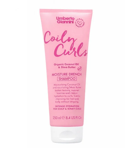 Umberto Giannini Coily Curls Moisture Shampoo Sulphate Free 250ml