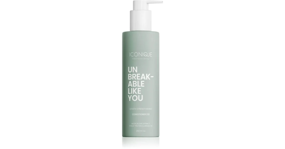ICONIQUE Professional UNBREAKABLE LIKE YOU Length balsamo per capelli lunghi più forti 250 ml