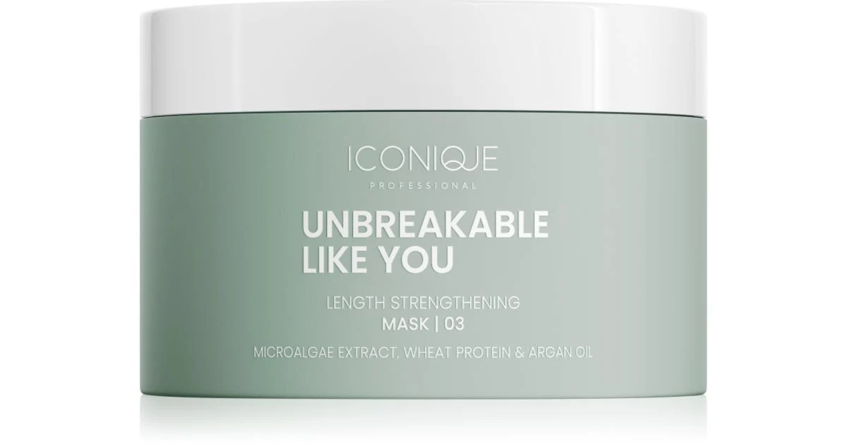 ICONIQUE Professional UNBREAKABLE LIKE YOU Length maschera per capelli lunghi più forti 200 ml