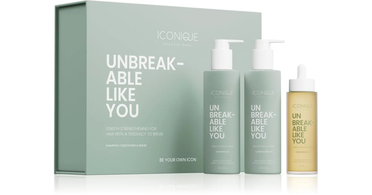 ICONIQUE Professional UNBREAKABLE LIKE YOU UNBREAKABLE LIKE YOU Length Set per capelli più forti