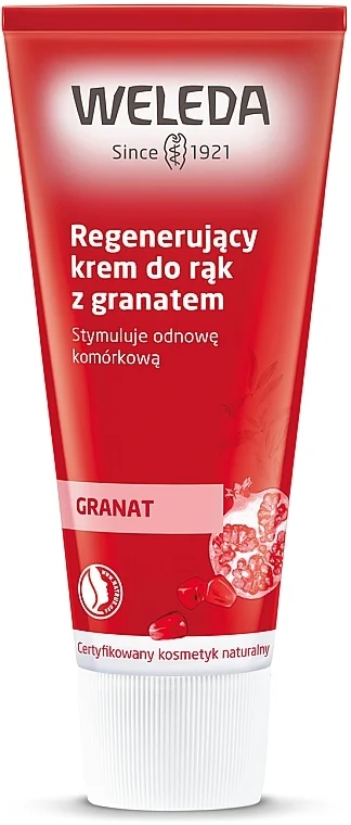 Crema mani rigenerante con melograno