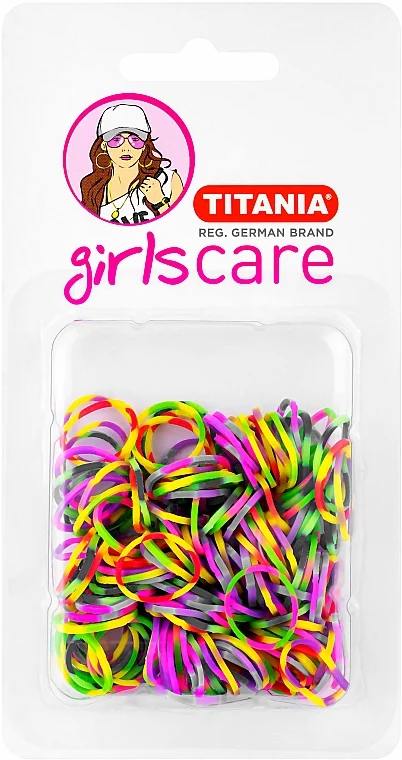 Set di elastici per capelli, multicolori