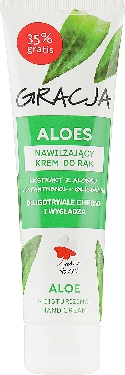 Crema mani idratante con Aloe Vera