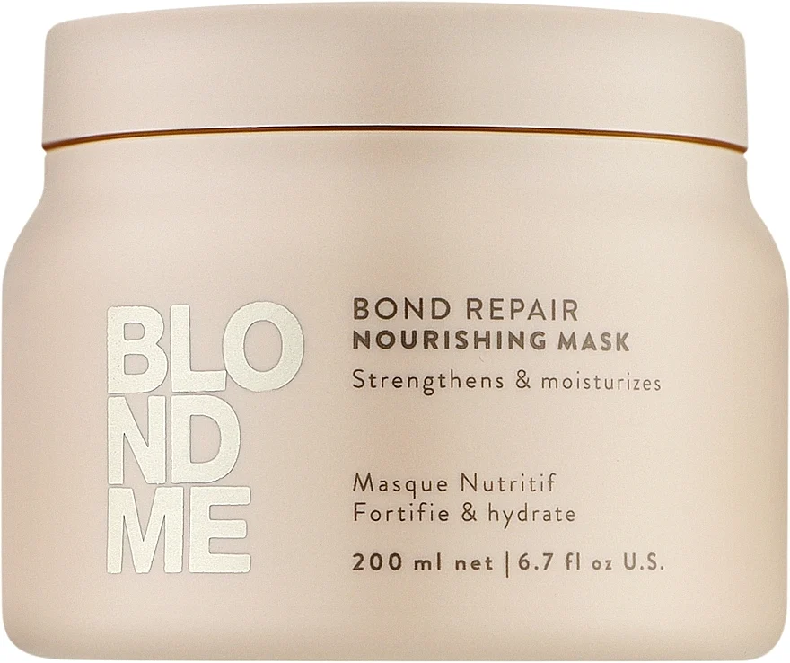 Maschera Nutriente per Capelli Biondi
