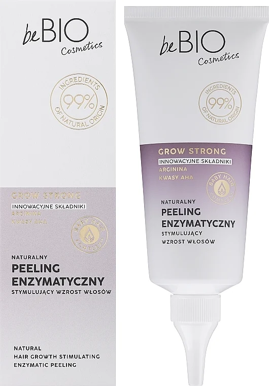 Peeling enzimatico naturale che stimola la crescita dei capelli
