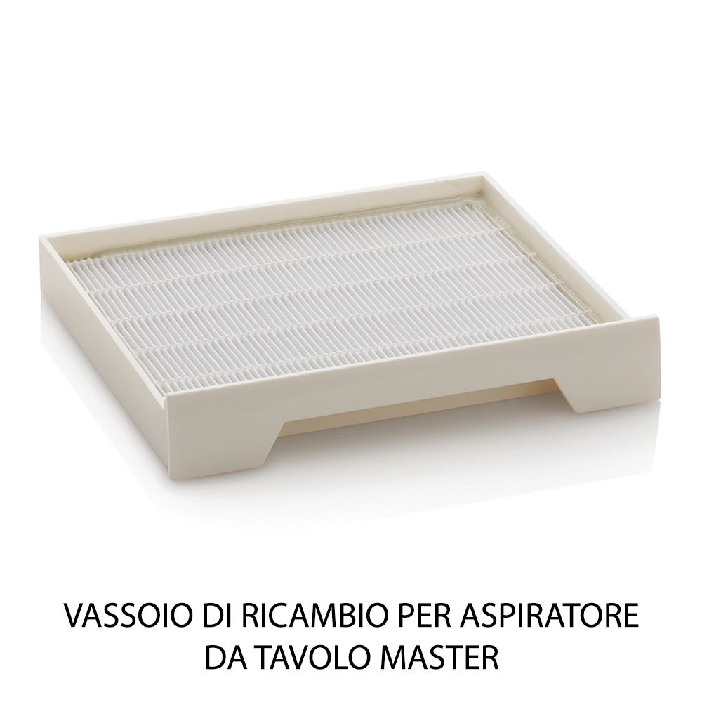 Vassoio con Filtro di Ricambio per Aspiratore Unghie MASTER XaniPro