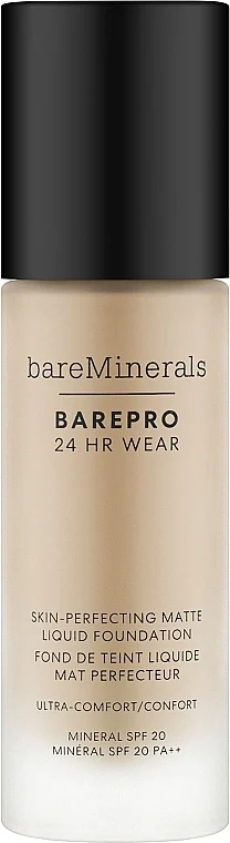 Bare Minerals Bareproo 24hr Wear Skin-Perfecting Matte Liquid Foundation Mineral SPF 20