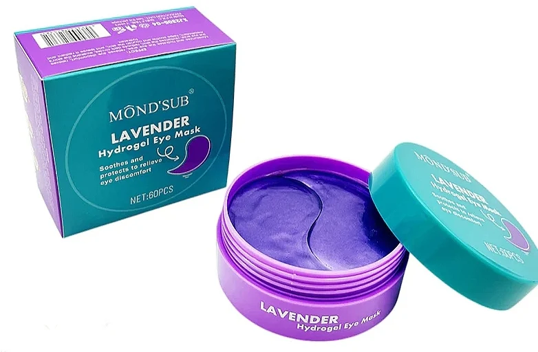 Patch idrogel per occhi alla lavanda