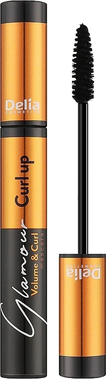 Delia Glamour Volume&Length Mascara Curl-UP
