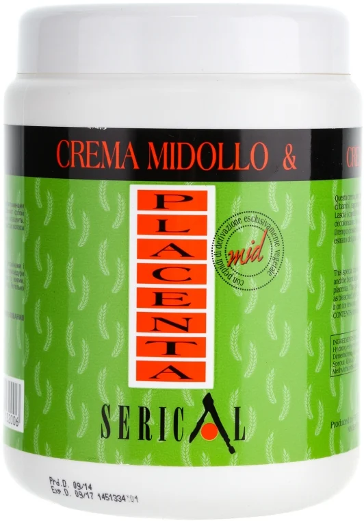 Crema-maschera capelli con estratto di bambù e placenta di grano