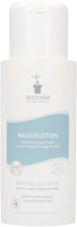Lozione detergente per viso e corpo