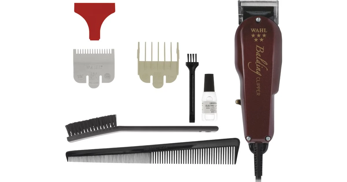 Wahl Balding Clipper a taglio singolo per calvizie a testa intera