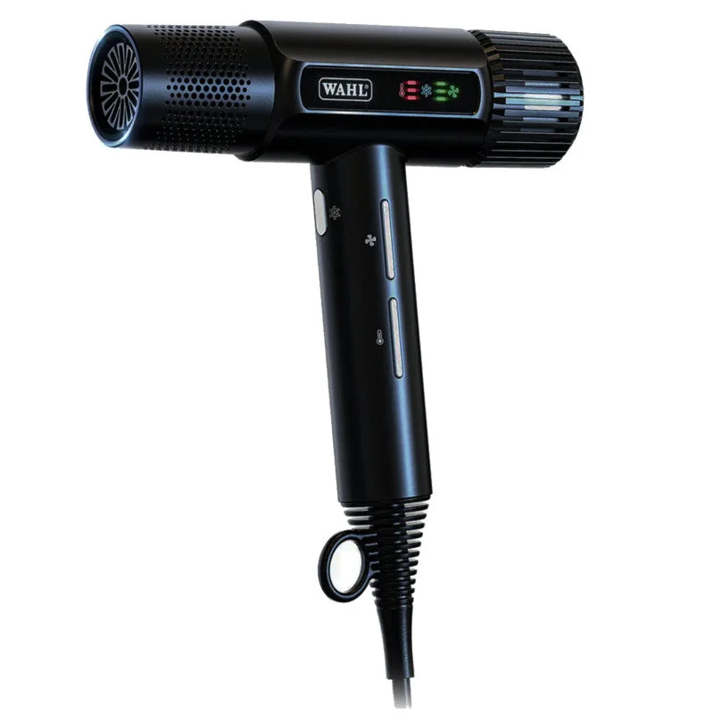 Wahl Vanquish - asciugacapelli professionale con ionizzazione e funzione per ricordare impostazioni, diffusore, concentratore, LED