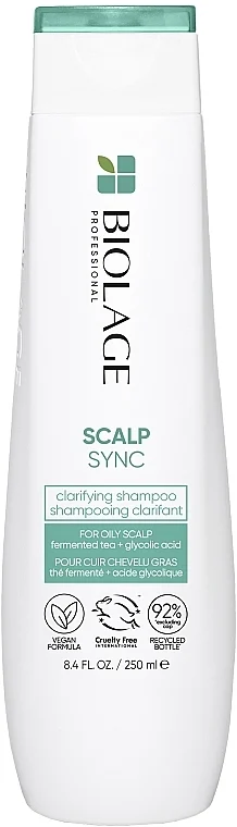 Shampoo purificante per capelli e cuoio capelluto grassi