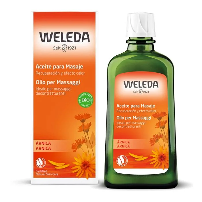 WELEDA Olio Per Massaggi all’Arnica 200 ml