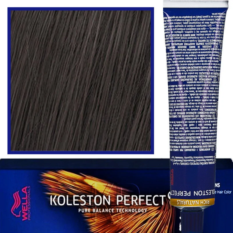 Tintura Per Capelli Wella Koleston Perfect Me 60Ml 4/71 Castano Cenere Castano Medio