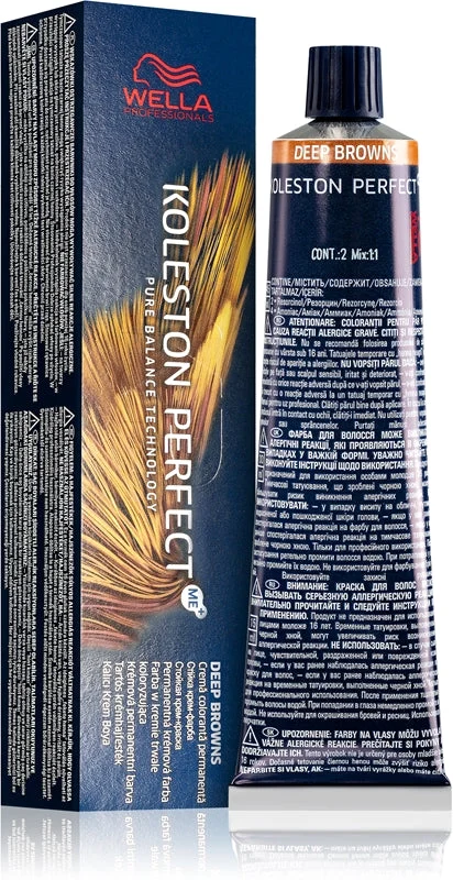 Wella Koleston Perfect Me colorante professionale per capelli 60ml 6/73 Castano Oro Biondo Scuro