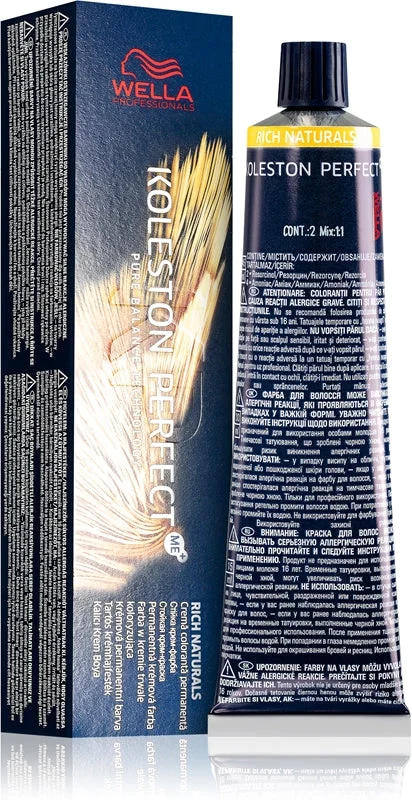 Wella Koleston Perfect Me ossidante 60 ml+ tintura per capelli 60 ml 10/38
