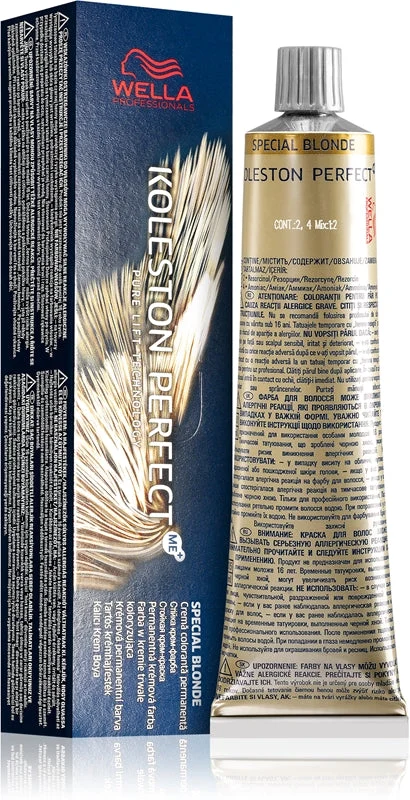 Wella Koleston Perfect Me ossidante 60 ml+ tintura per capelli 60 ml 12/0