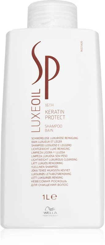 Wella professional Luxe Protect Oil Keratin Shampoo - Luxury con olio - 1000 ml