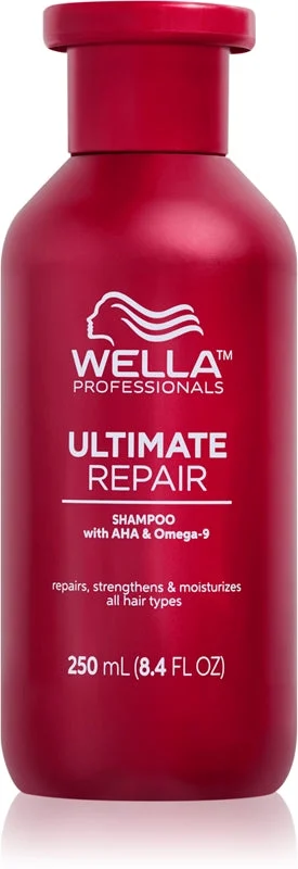 Wella Ultimate Repair Shampoo - shampoo rigenerante per capelli, 250 ml