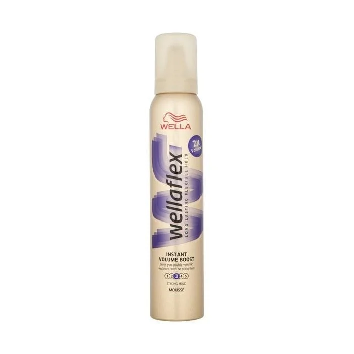 Wella Wellaflex Instant Volume Boost Styling Mousse Volume Tenuta Forte 200 ml