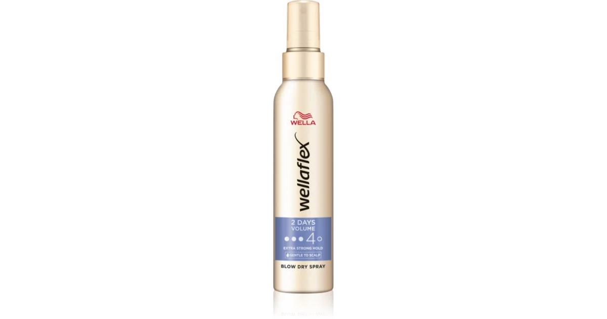 Wella Wellaflex 2 Days Volume spray per la termoprotezione dei capelli 150 ml