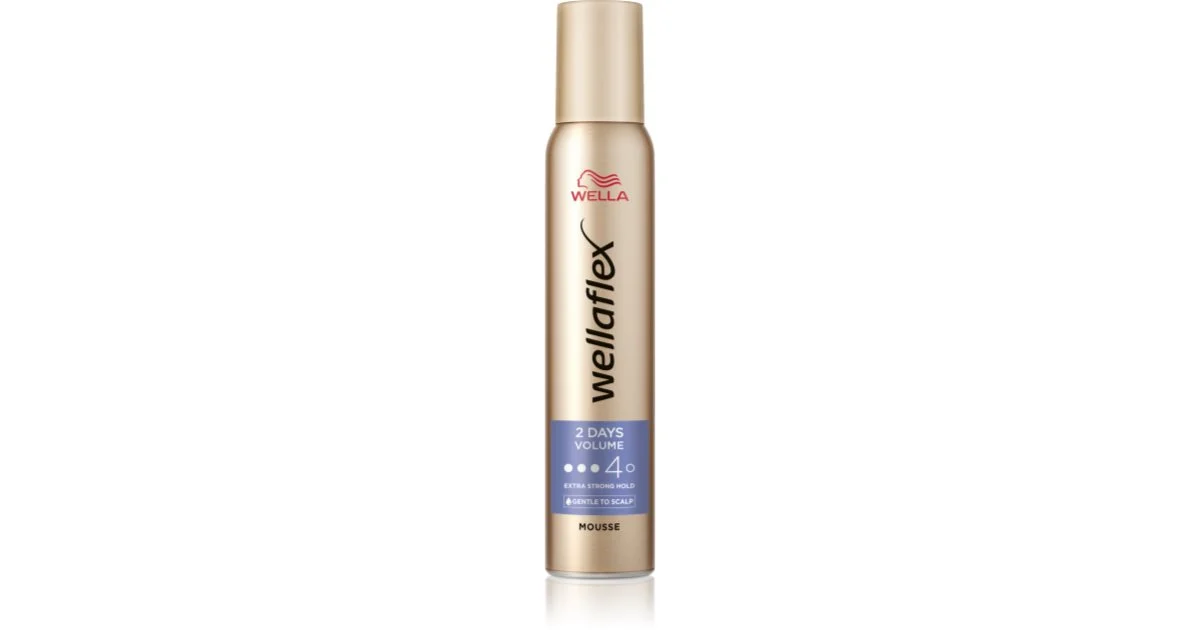 Wella Wellaflex 2 Days Volume fissante in mousse volumizzante Vol 4 200 ml