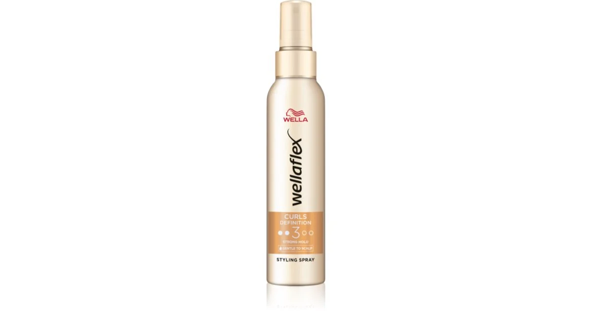 Wella Wellaflex Definition gel spray per capelli ricci fissante forte 150 ml
