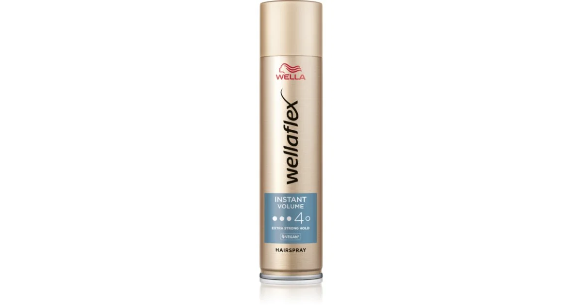 Wella Wellaflex Instant lacca per capelli fissante forte per un volume extra 250 ml