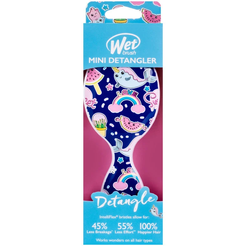 Wet Brush Mini Detangler Happy Hair spazzola per capelli per bambini Fantasy