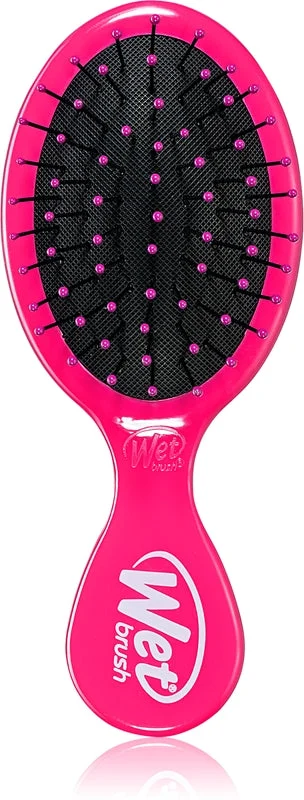 Wet Brush Mini Districante piccola spazzola per capelli rosa | Różowy