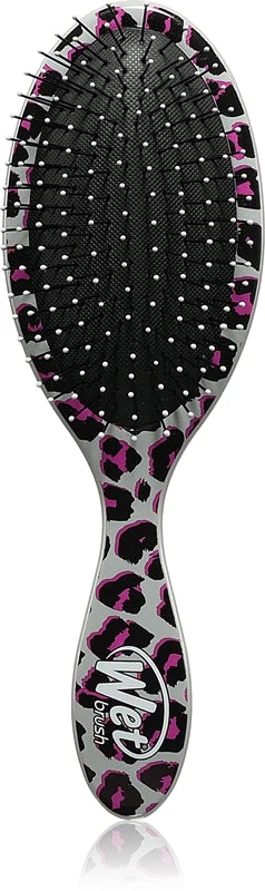 Wet Brush Original Detan Safari Pink Leopard - spazzola per capelli maculata