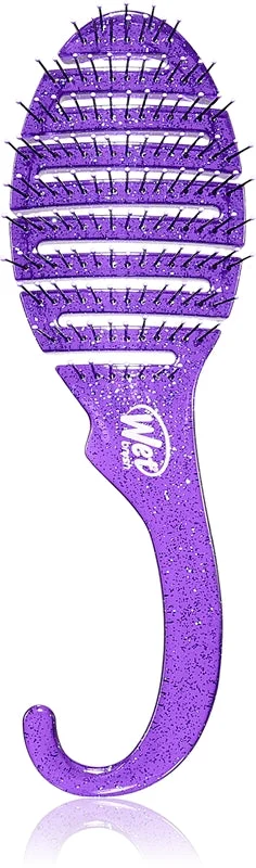Wet brush Shower Spazzola Viola Glitter